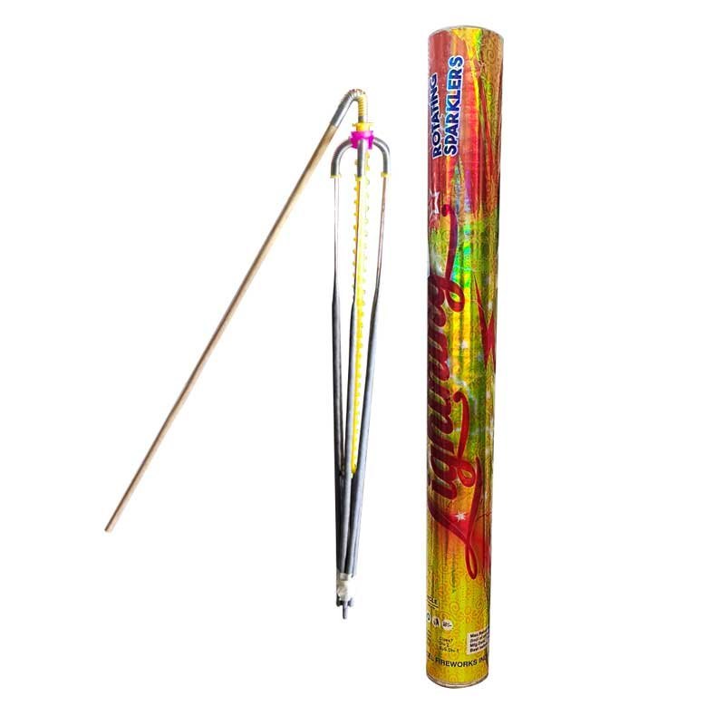 Rotating Sparklers